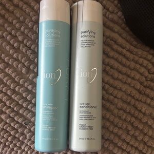 Ion brand hardware shampoo and conditioner. Brand new.